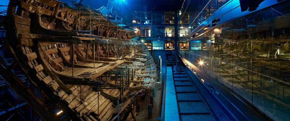 Inside the Mary Rose Museum