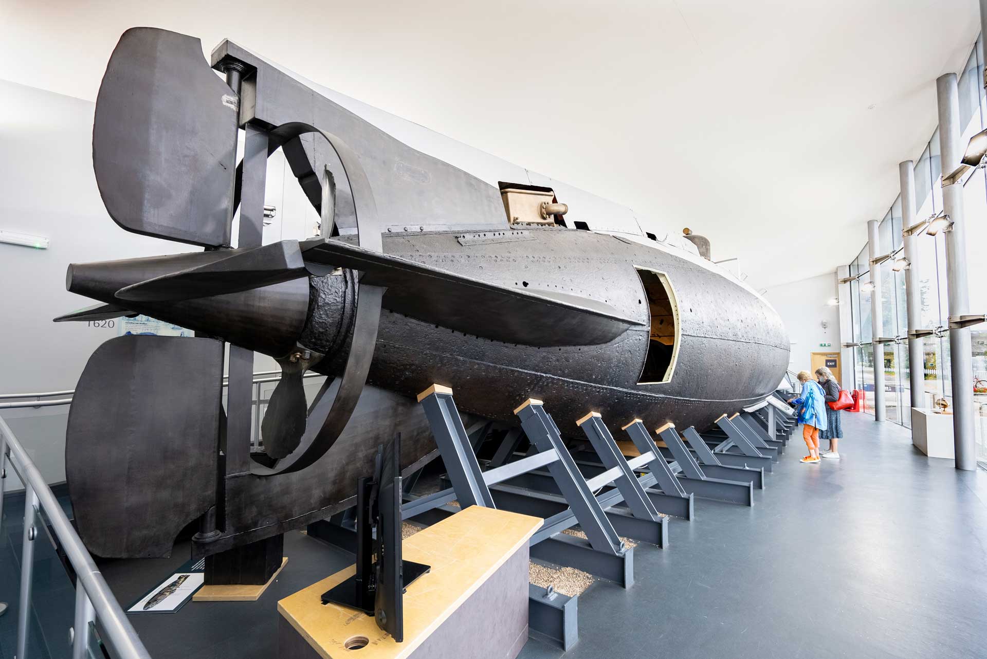 HMS Holland at the Royal Navy Submarine Museum in Gosport