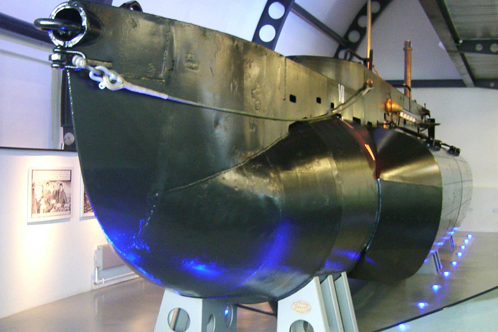 x24 submarine at the Royal Navy Submarine Museum in Gosport