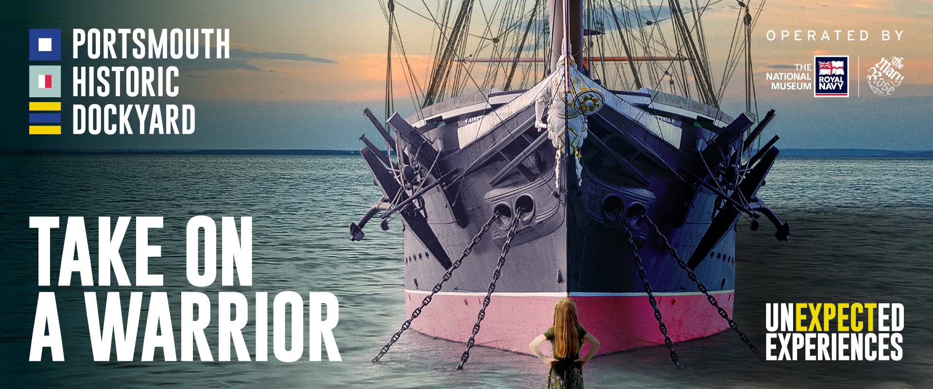 Take on a Warrior this May half term at Portsmouth Historic Dockyard
